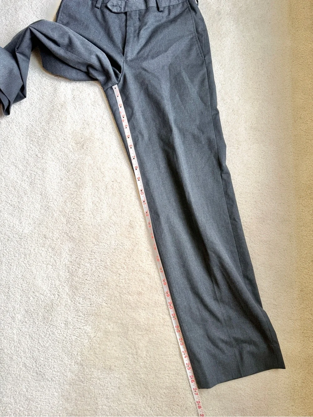 Lauren Ralph Lauren Dress Suit Pants Slacks Charcoal Gray Boys Size 12